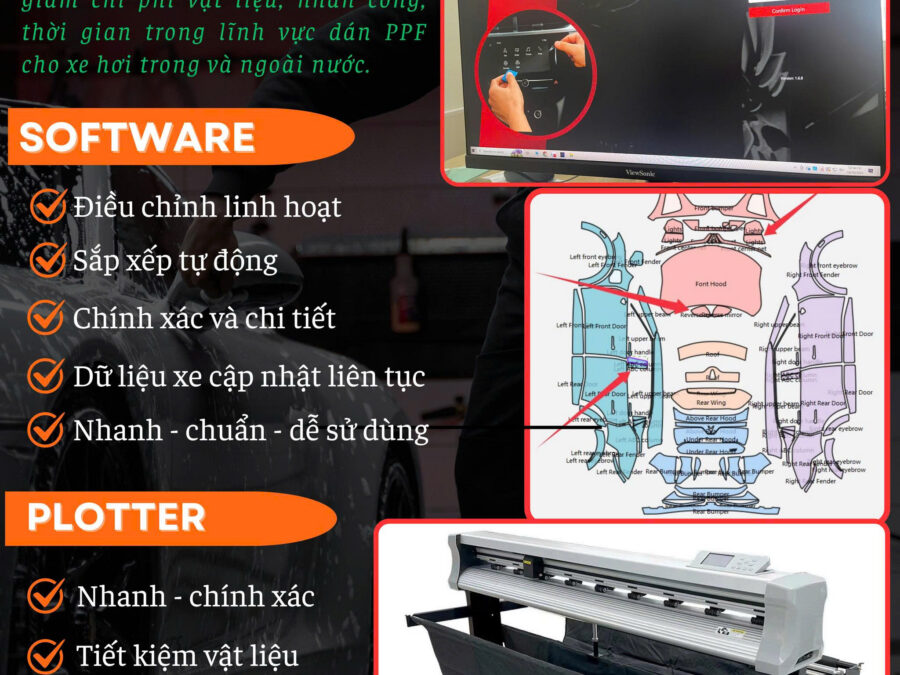 Phần mềm cắt PPF Vmax